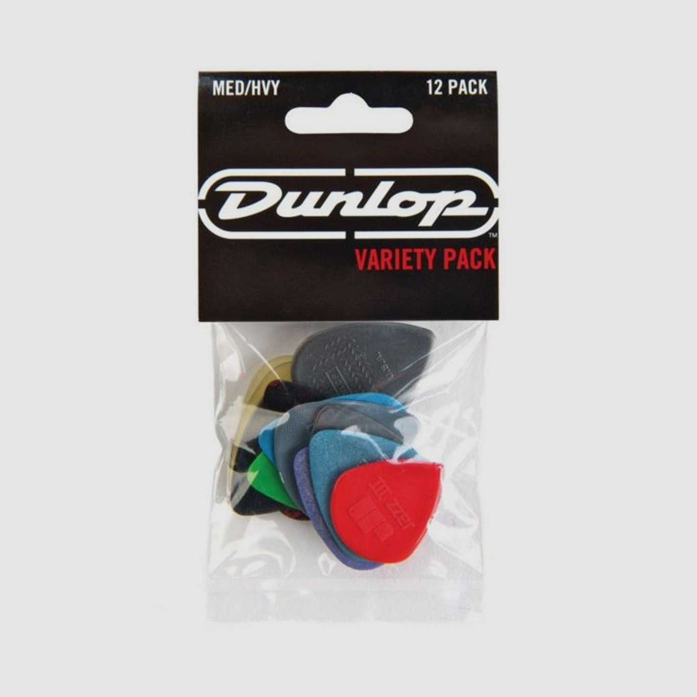 Jim Dunlop MD/HV PVP102 Variety 12 Palhetas